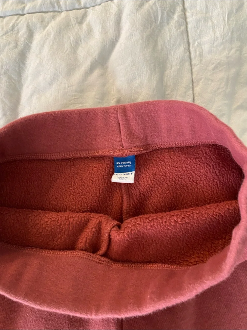3 Old Navy Girls Fleece Pullover Hoodie in Dusty Rose